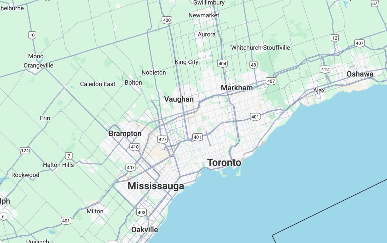 service area of Artificial Grass Mississauga